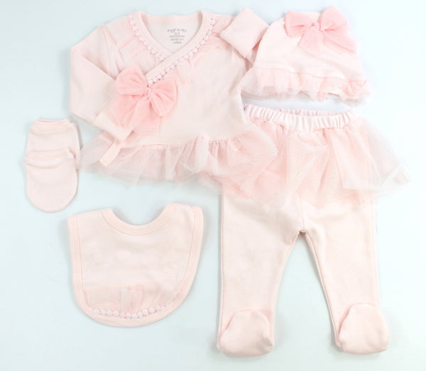 Baby Girl Newborn Set 5 Pieces 