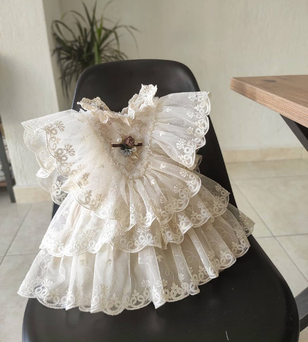 LACE TULLE DRESS Girls dress